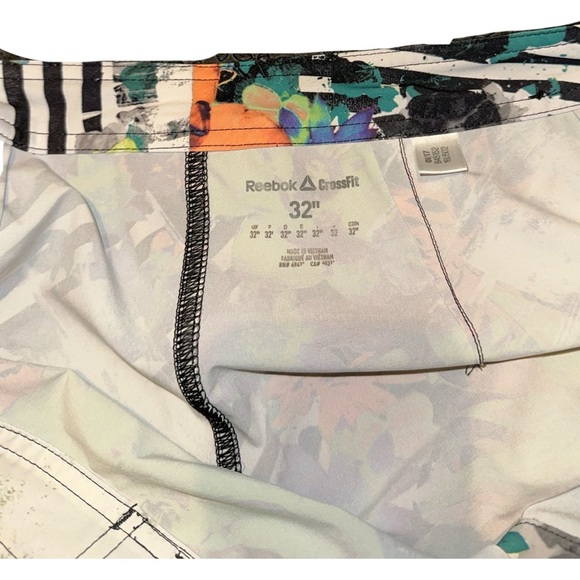 Reebok CrossFit Super Nasty “Lighthouse Floral” Shorts – Men’s Size 32 - Picture 3 of 3
